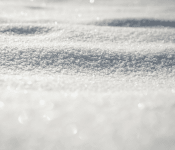 close-up of freshly fallen snow